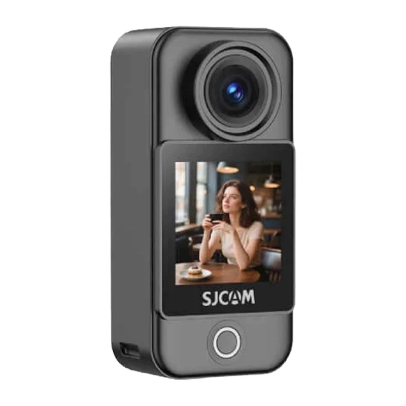 Sportovní kamera Sjcam C400 Pocket 4K Vlogging Pov Wi-Fi voděodolná černá