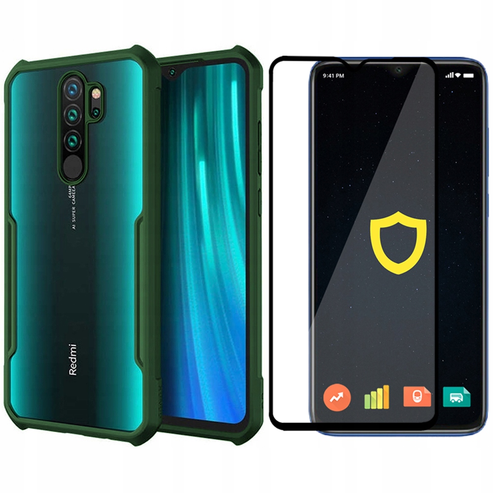

Etui Beetle Pancerne Do Redmi Note 8 Pro Szkło