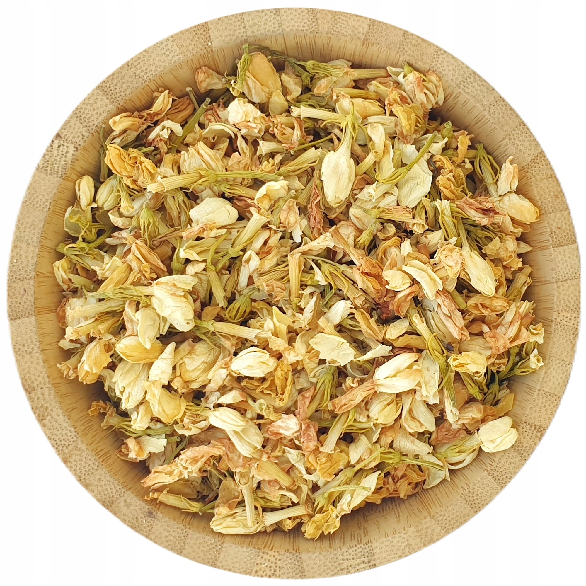 Levně Sušené květy jasmínu 1 kg Jedlé květy Jasmín Květ Bylinný dvůr