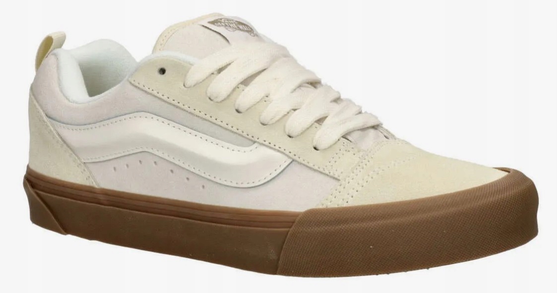 Unisexové boty Vans Knu Skool VN0009QCDBS1 béžové 45 Eu