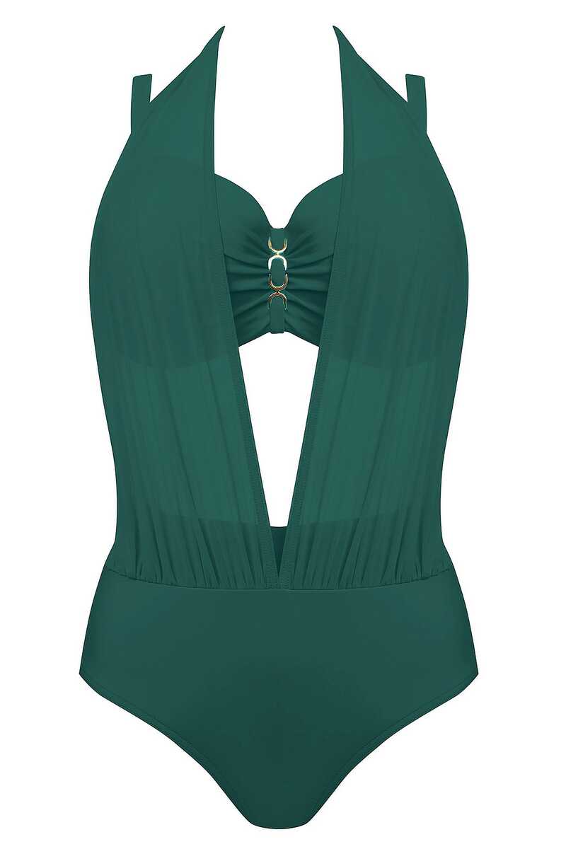 Self Dvoudílné plavky Fashion21 1092V 7 zelené 65C