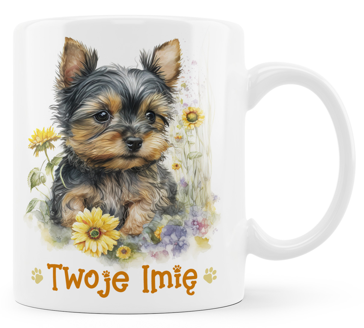 

Kubek pies York Twoje Imię Yorkshire Terrier