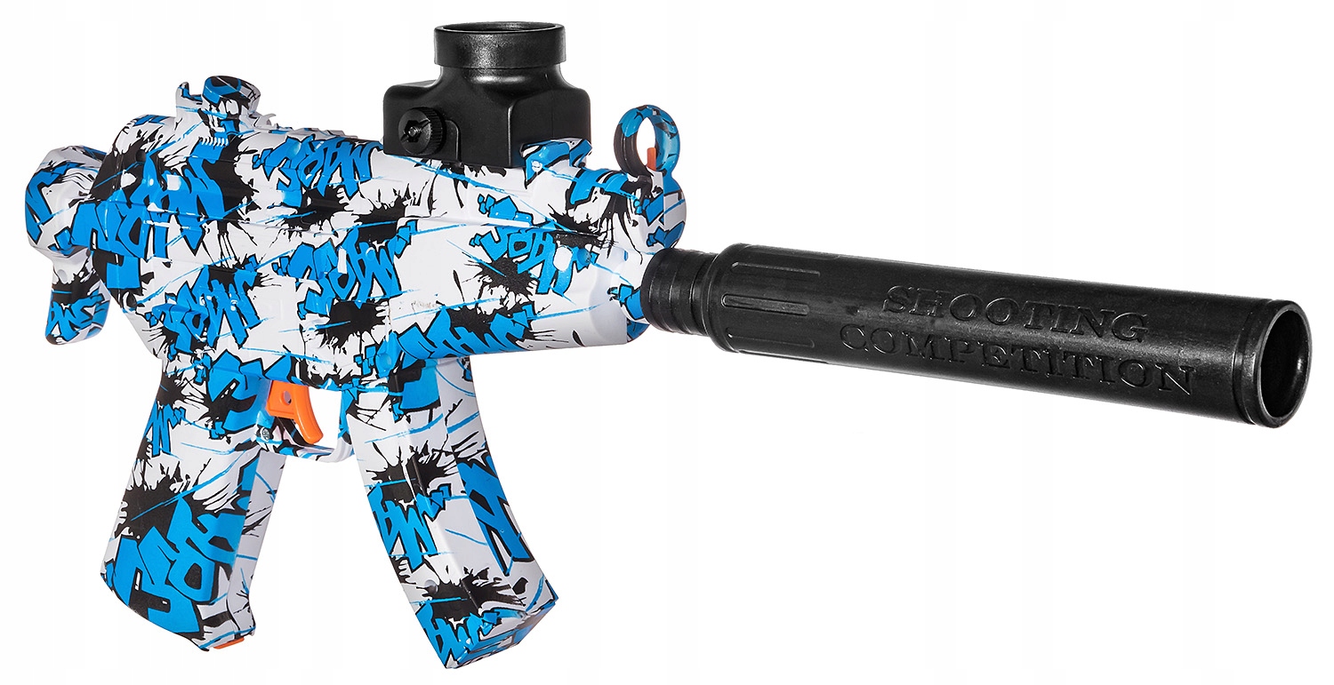 KARABIN PISTOLET AUTOMAT KULKI ŻELOWE MINI MP5 TŁU EAN (GTIN) 6096517048011