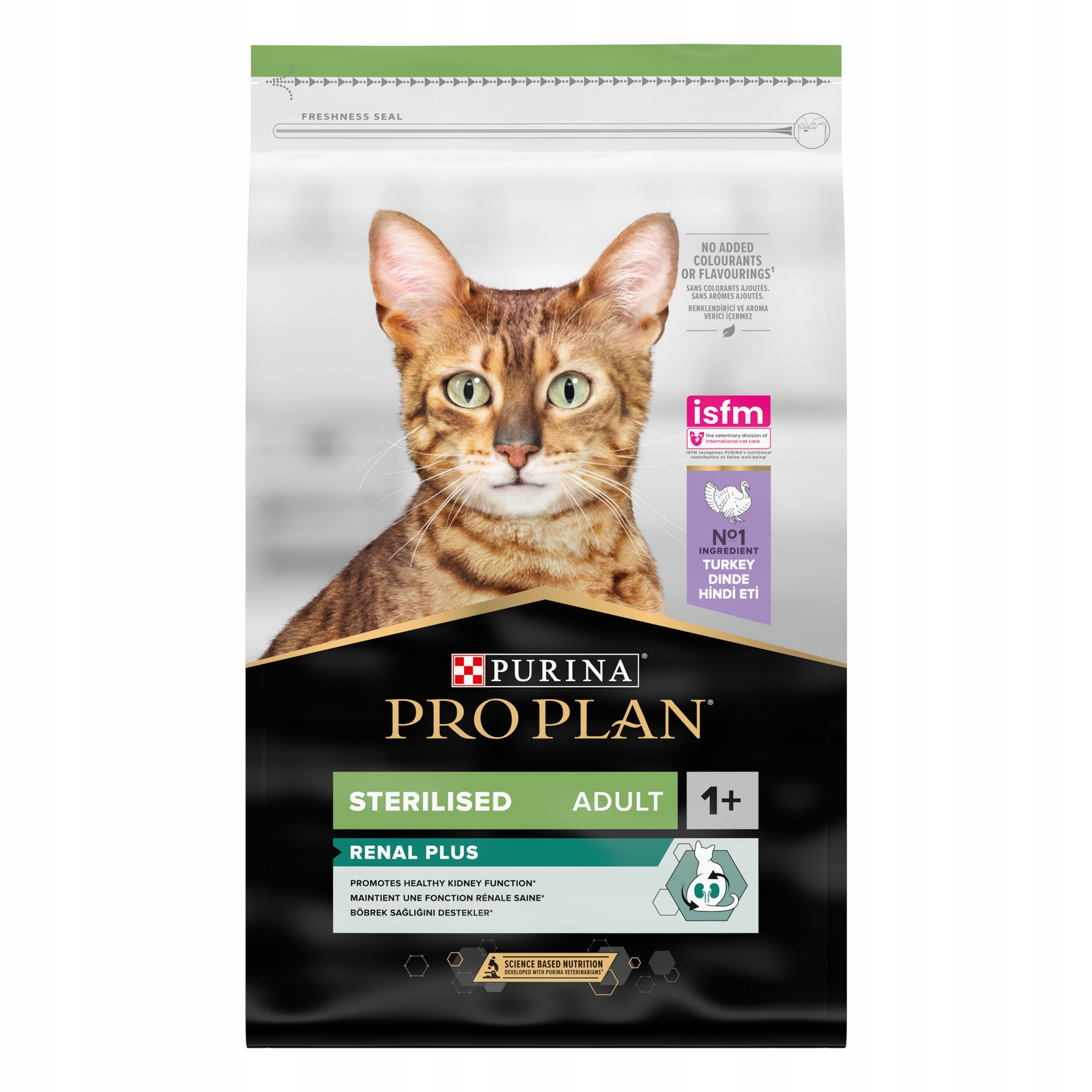 Levně Purina Pro Plan Cat Sterilised Turkey 10kg (Krocaní) Krmivo pro kastrované kočky 10 kg