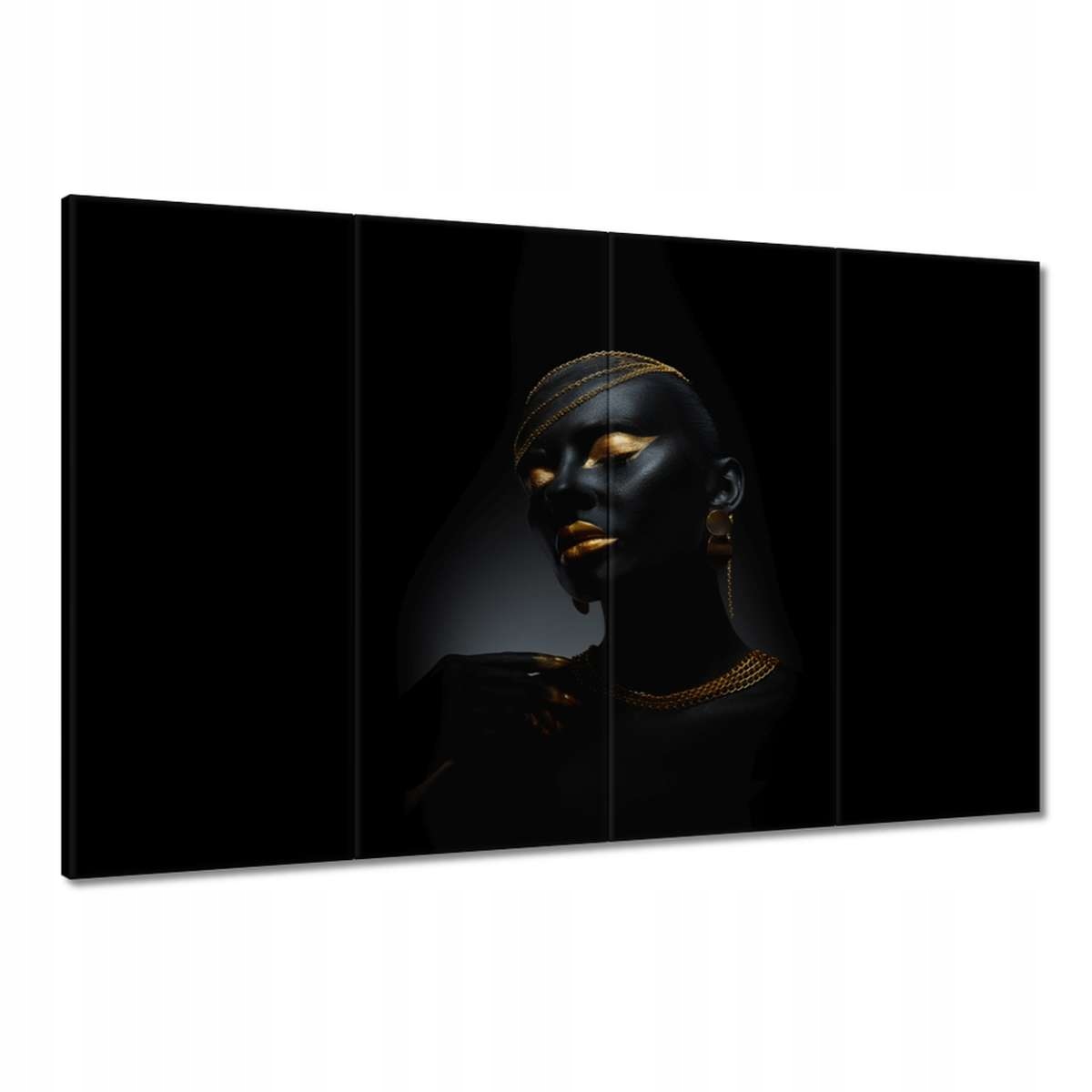 Obrazy 120x80 Povabné zlaté šperky