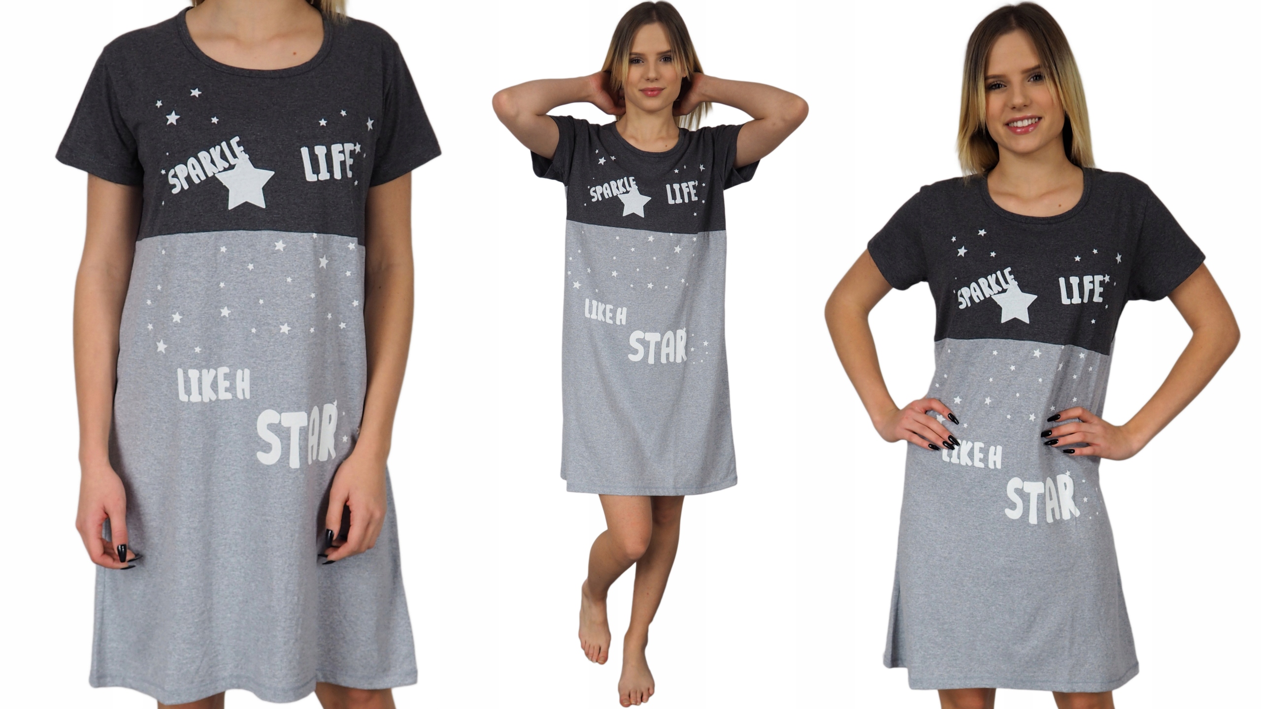 KOSZULA NOCNA L 40 ŁADNA wygodna TANIA damska L Marka bez marki