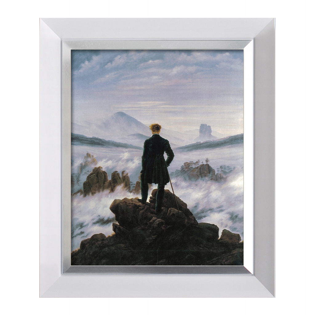 Caspar David Friedrich Wędrowiec nad morzem mgły Szerokość produktu 53.8 cm