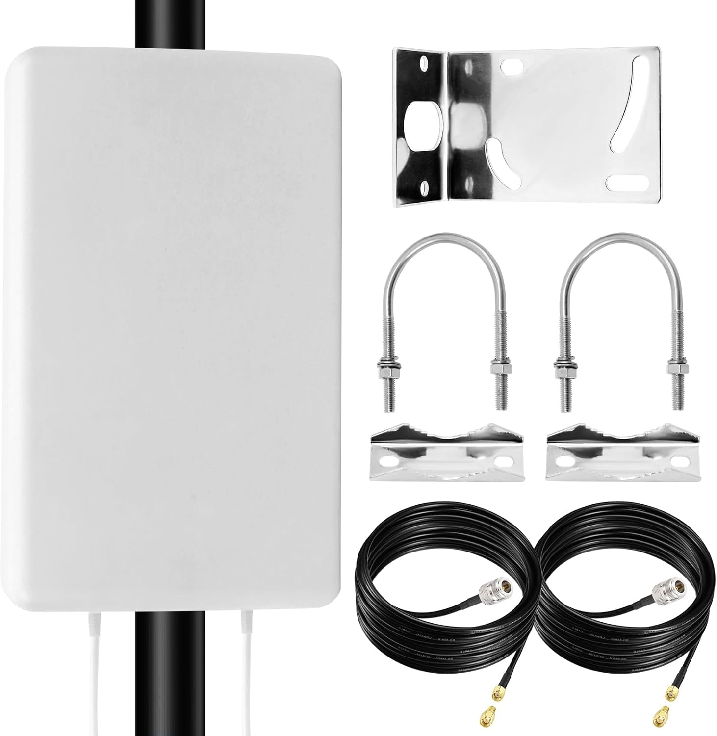 4G Lte Maswell 2x2 Mimo Antena Zewnętrzna 10dBi Kierunkowa do Routera