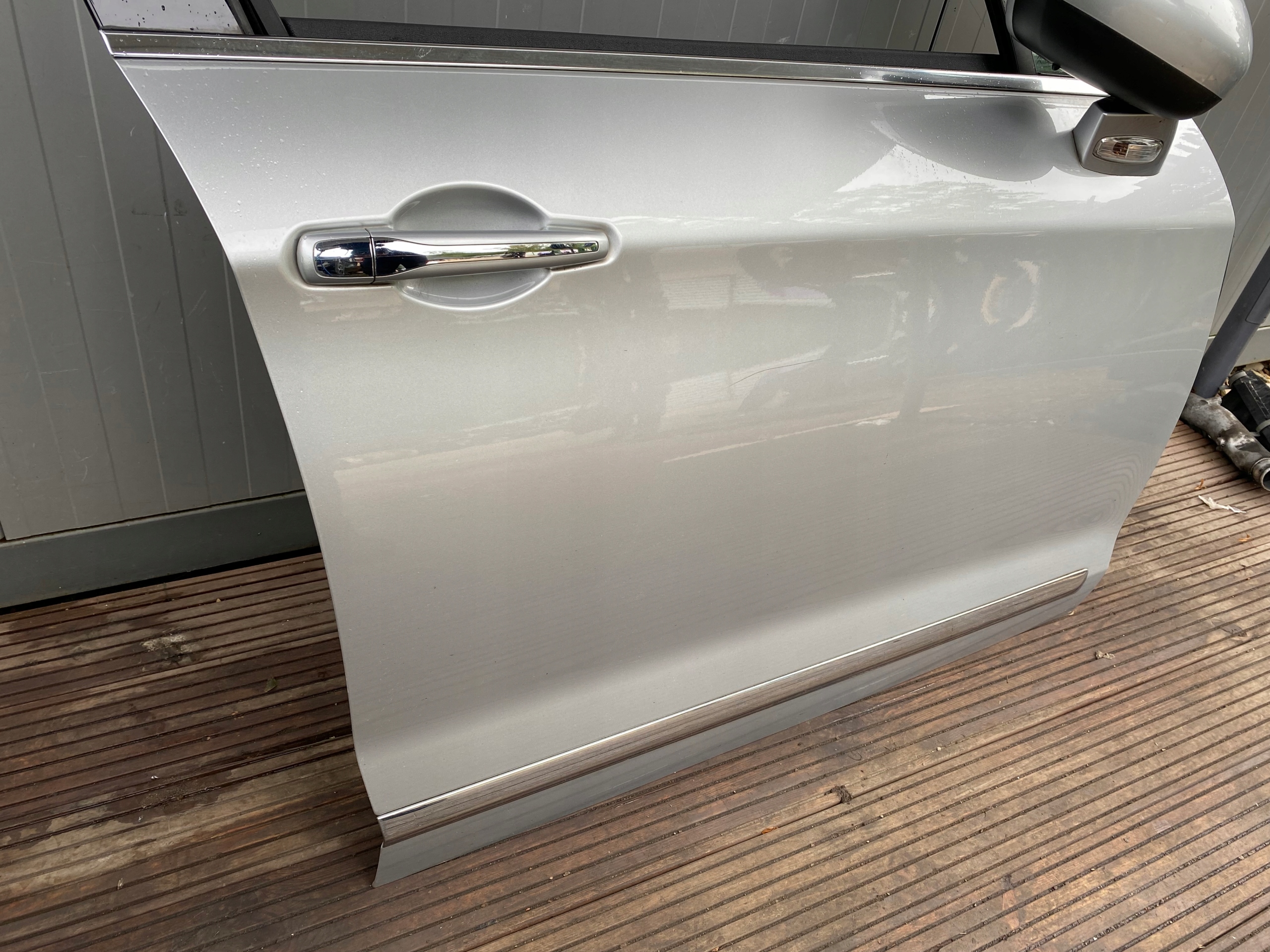 CITROEN C5 III X7 complete door right front silver