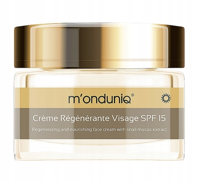 Monduniq Descargot Krem na Dzień Regenerujący ze Śluzem Ślimaka Spf15 50ml