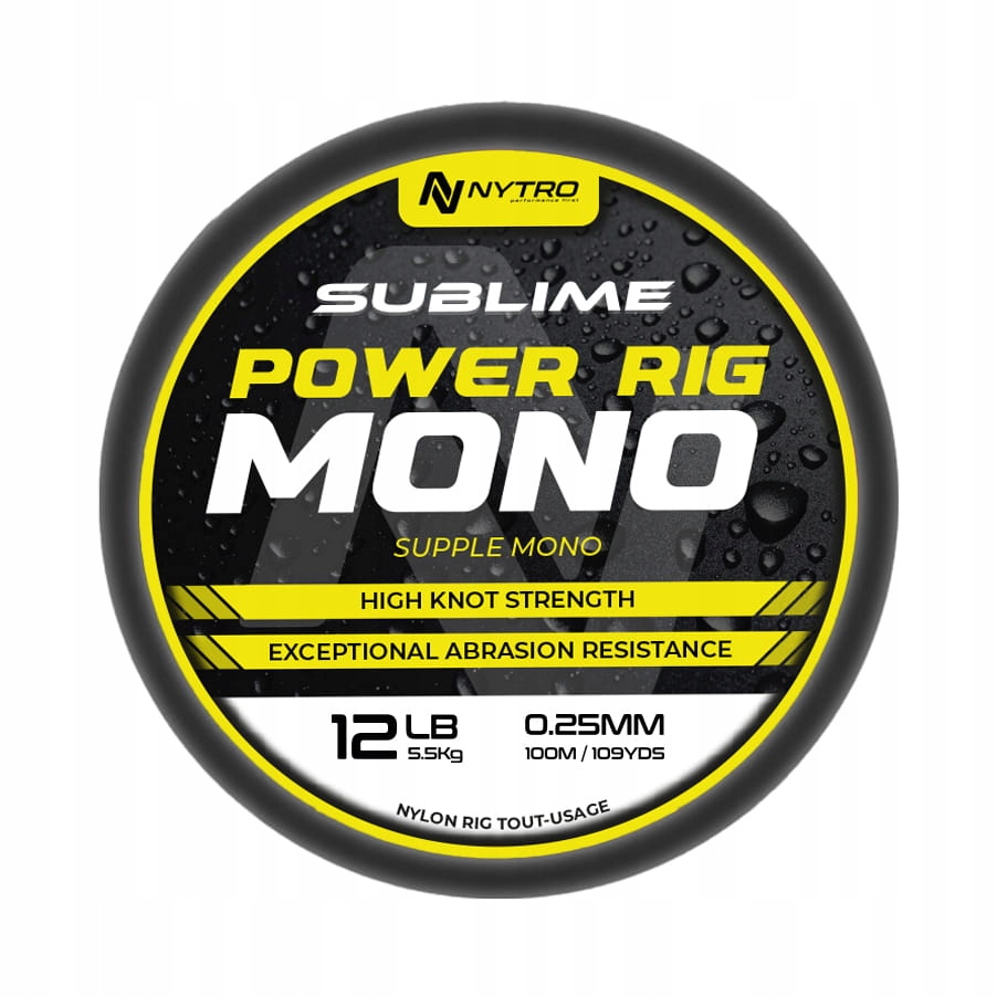 Żyłka Nytro Sublime Power Rig Mono 0,11mm