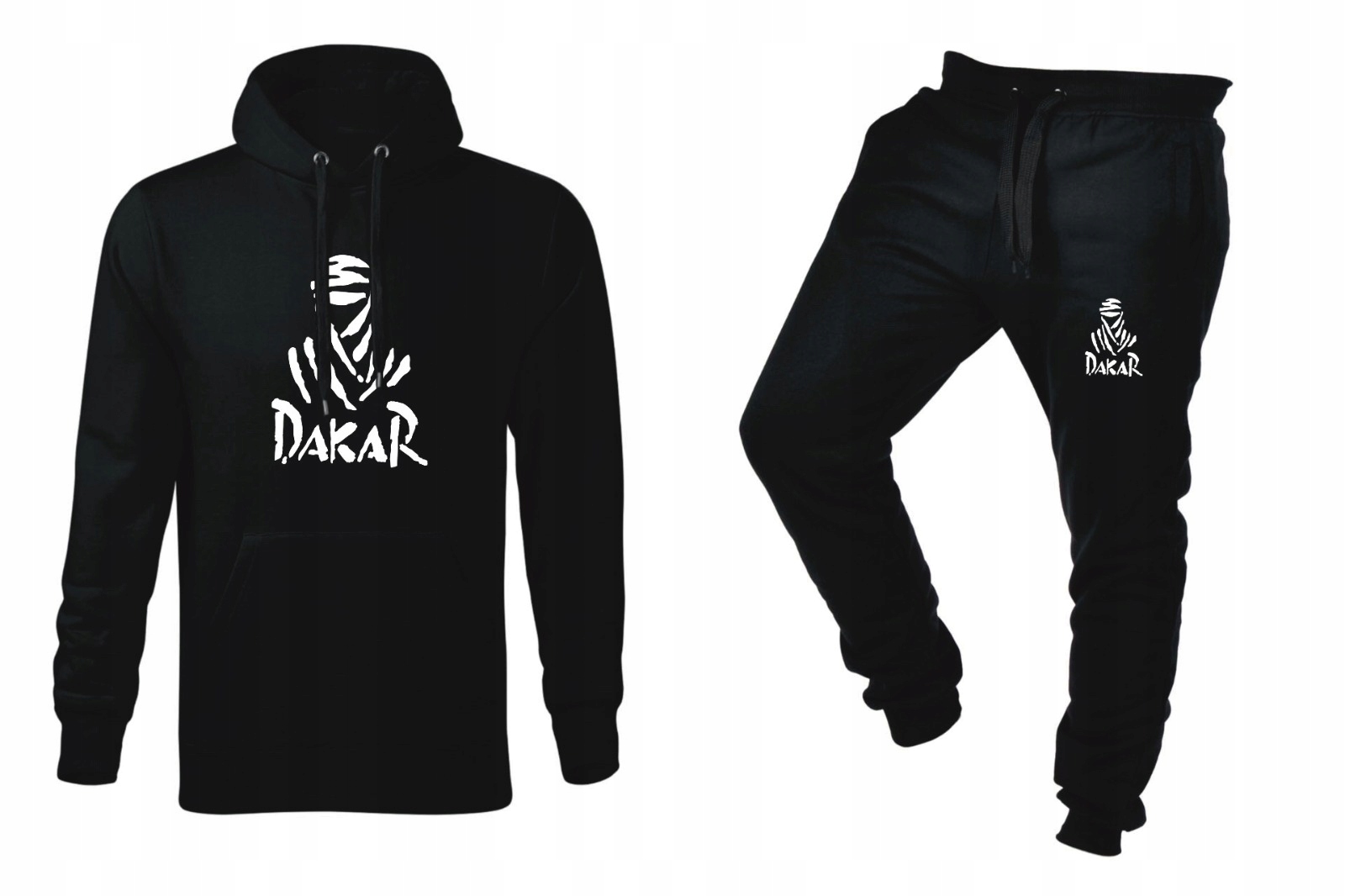 Teplákovka Tepláková Souprava Dakar Rally Černá L