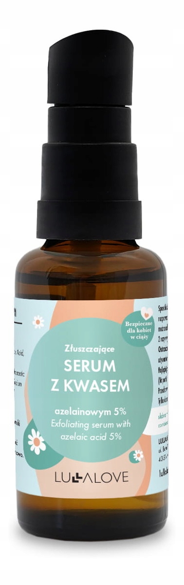 Lullalove Exfoliační sérum s kyselinou azelaovou 5% 30 ml