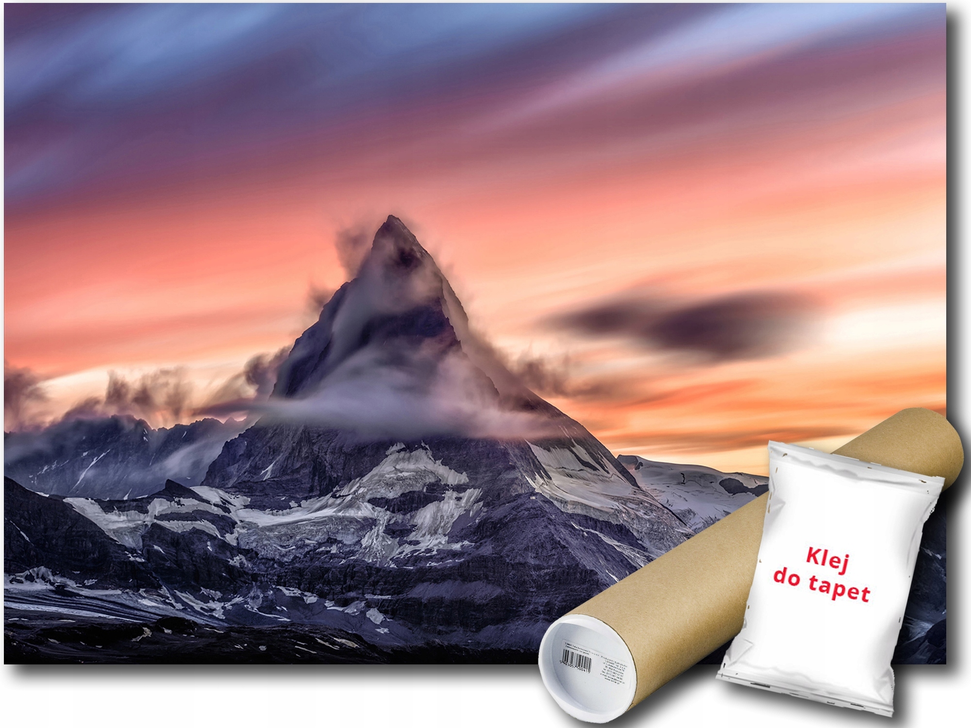 Vinylová Fototapeta Pohľad Na Horu Matterhorn Alpy Švajčiarsko Taliansko 254x184