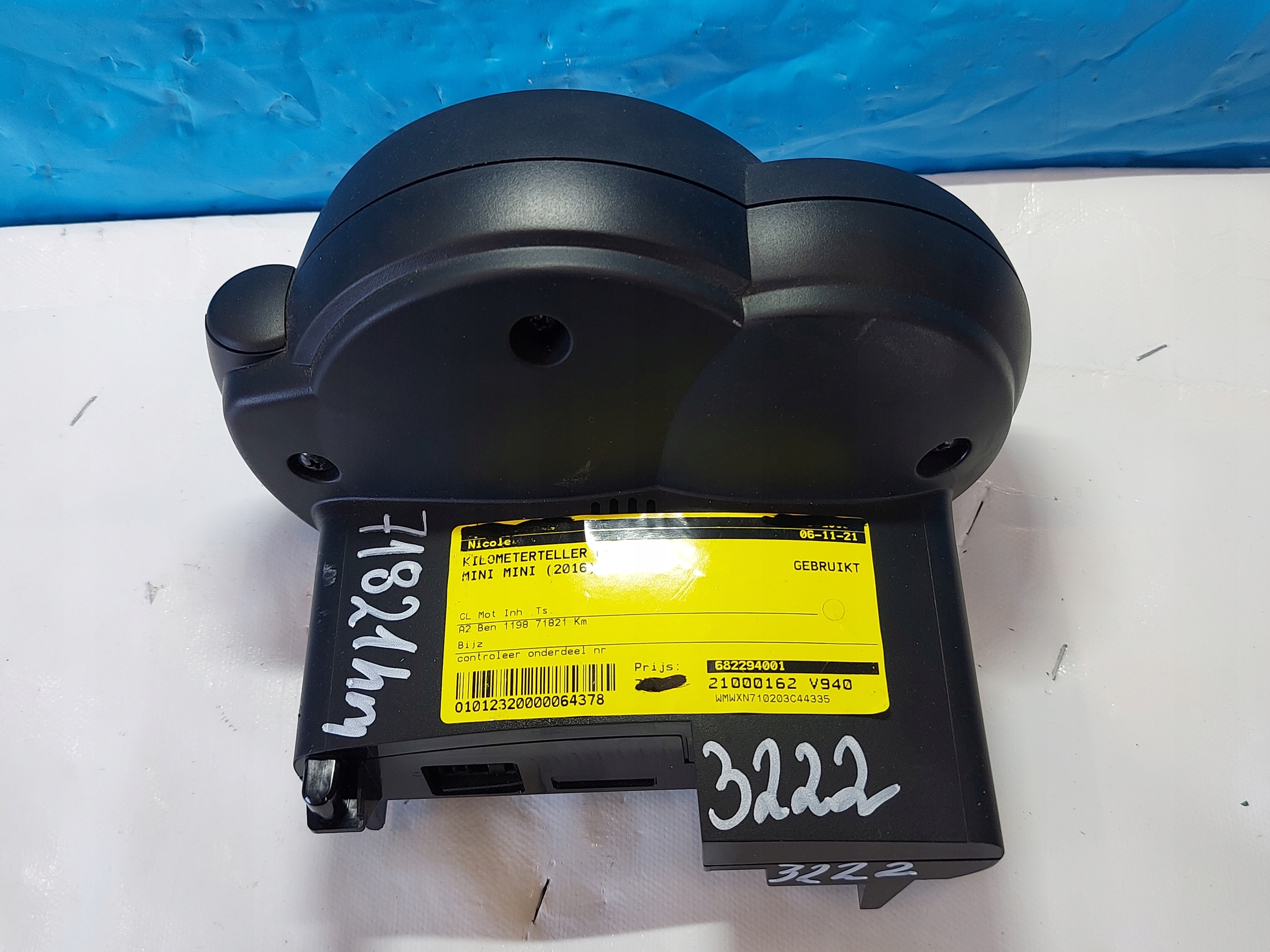 dials clock MINI F55 1.2 B 2016R 6822940-01