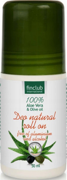 

Finclub Aloe Vera Deo Natural Roll On Fin 50ml.