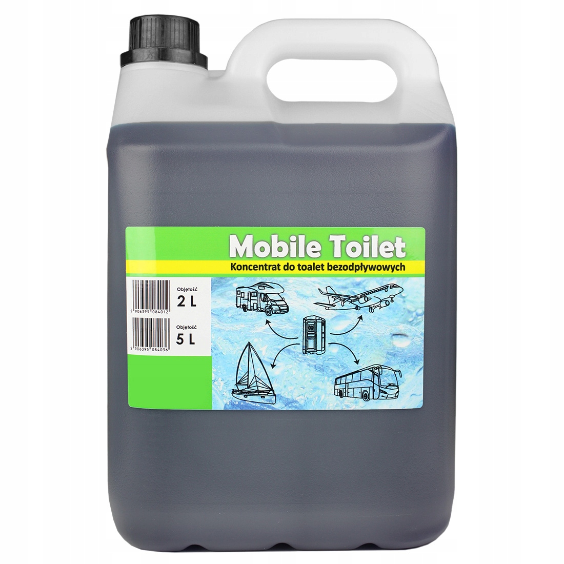 AGACHEM PŁYN DO TOALET TURYSTYCZNYCH DO KAMPERA PRZYCZEPY 5L Marka inna