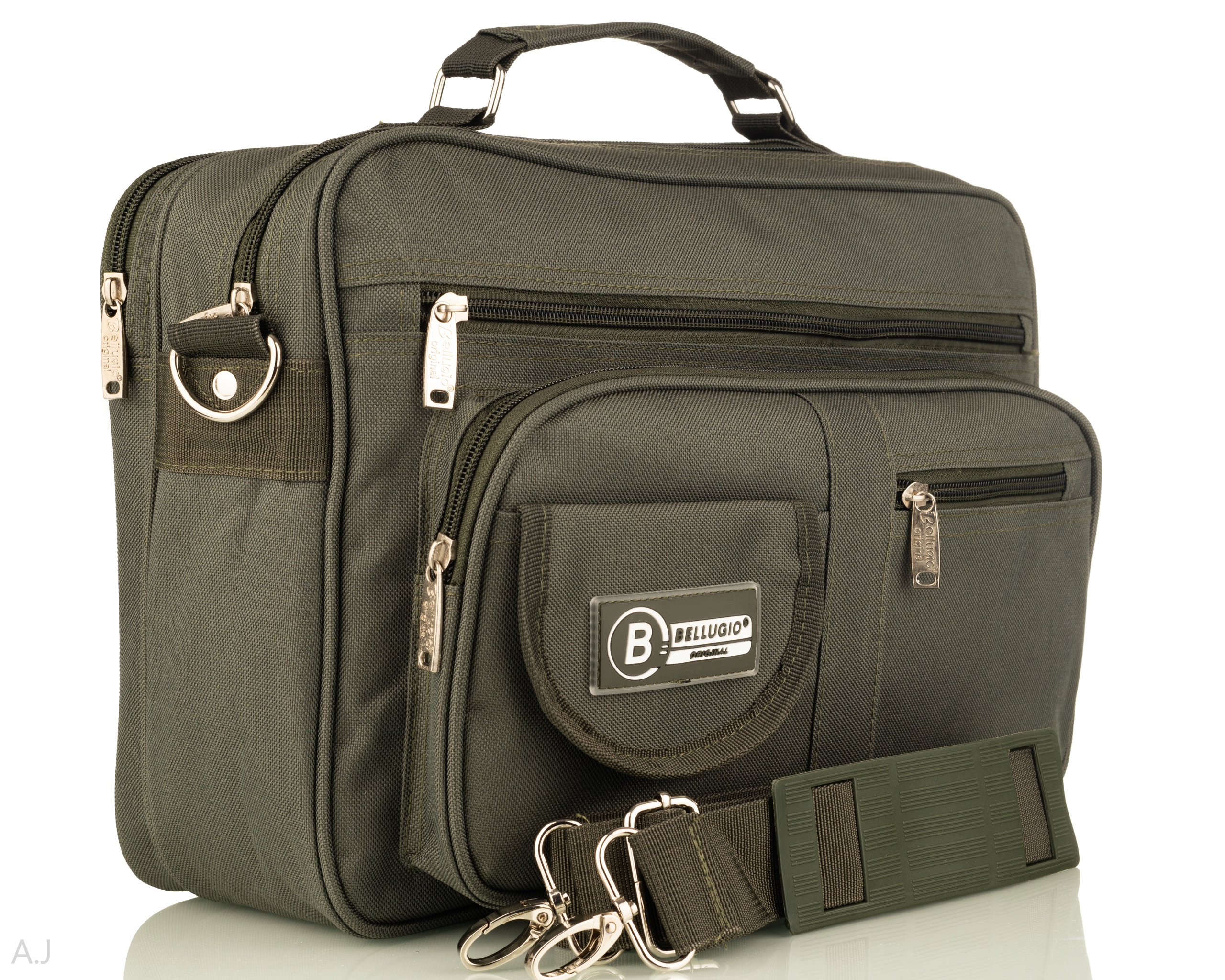 MOCNA TORBA MĘSKA DUŻA A4 LISTONOSZKA RAPORTÓWKA Materiał dominujący nylon