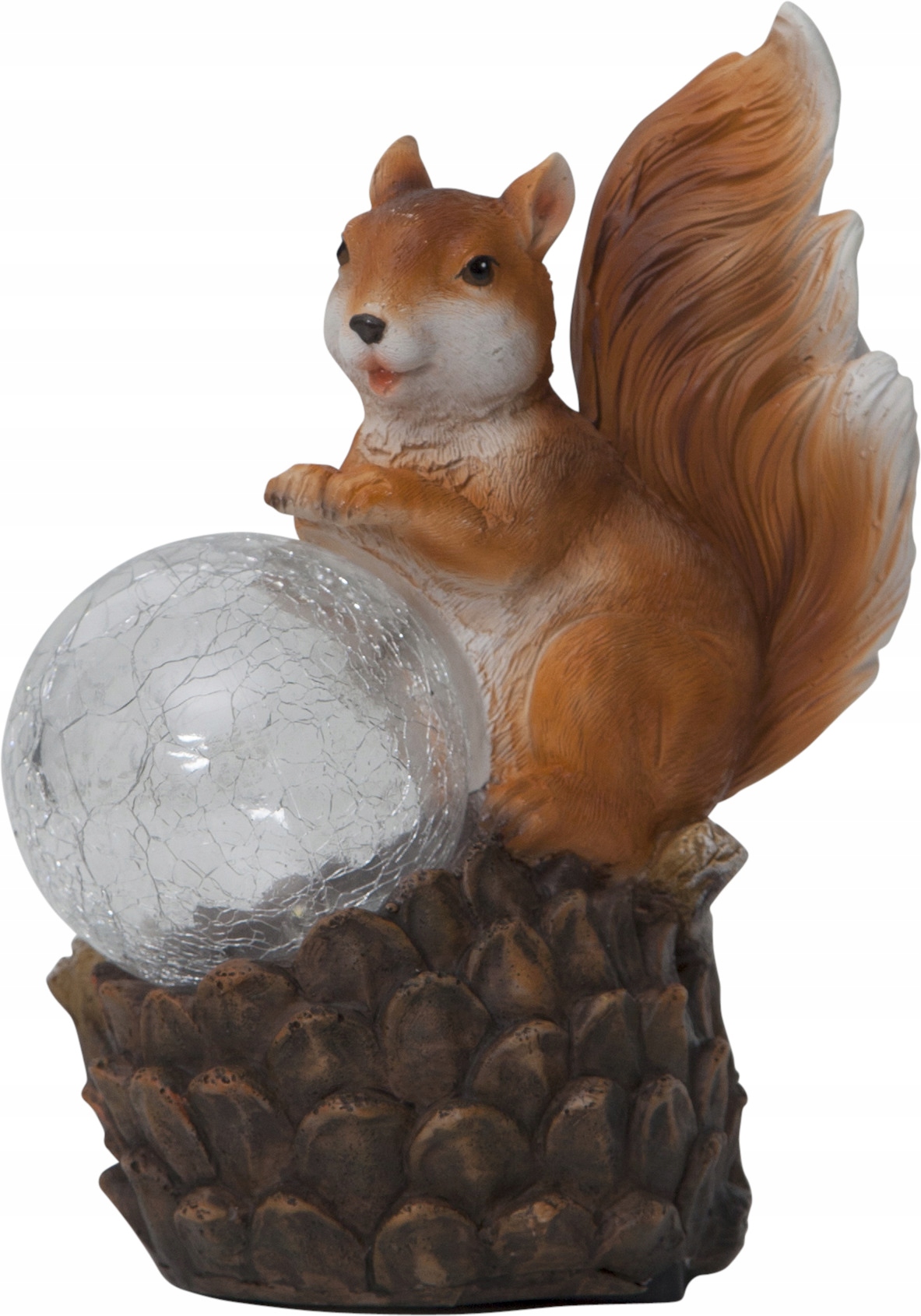 Figurka ogrodowa wiewiórka LED lampka SOLARNA dekoracja do ogrodu IP44 Marka Star Trading