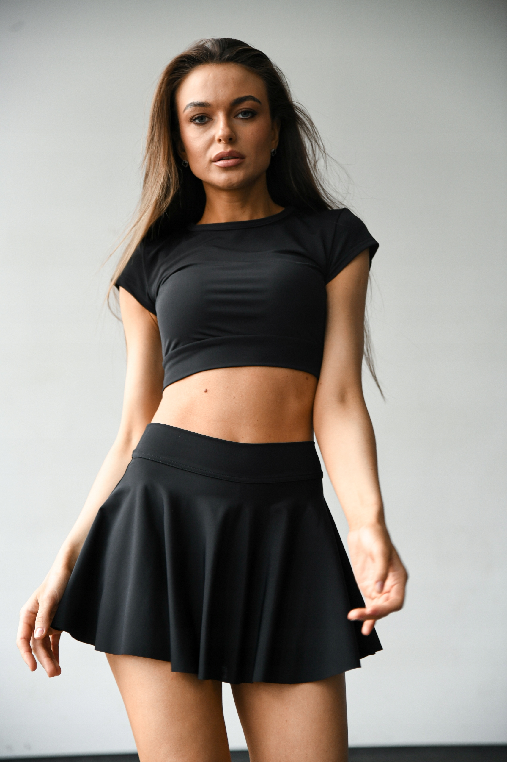 Sportowa szorty spódniczka Fitness Na Siłownię Tenis Joga S