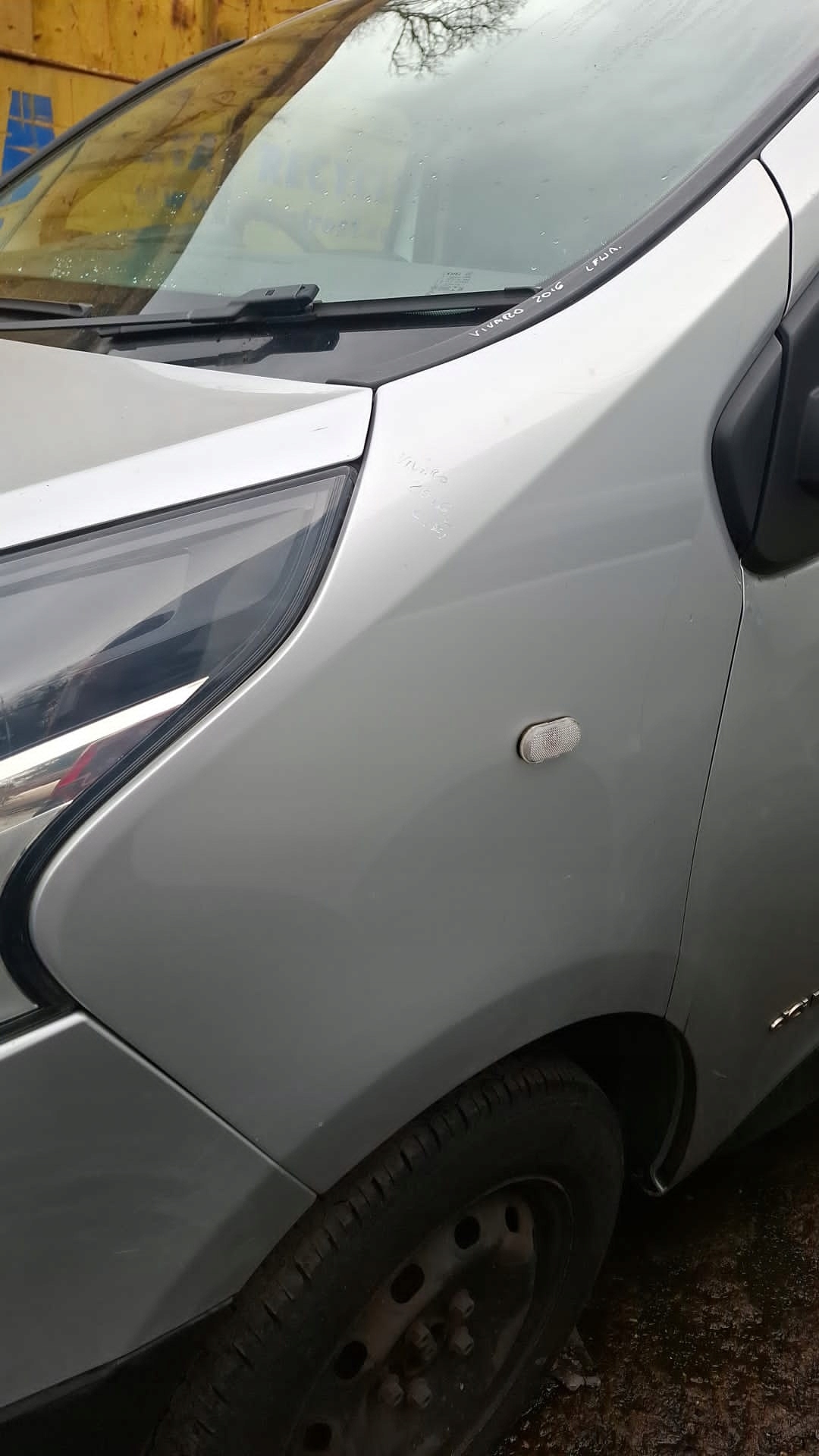 RENAULT TRAFIC III 1.6 DCI 2015 Avant Complet Pare choc Capot Aile