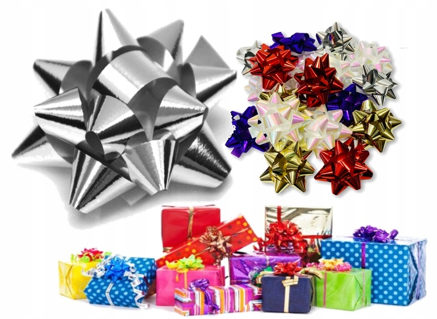 

Samoprzylepna Rozetka Kokardka Kokarda Wstążka