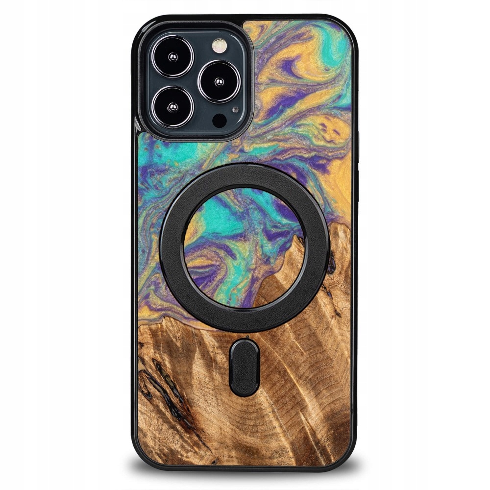 Pouzdro Bewood Unique pro iPhone 13 Pro Max Planets Merkur s MagSafe