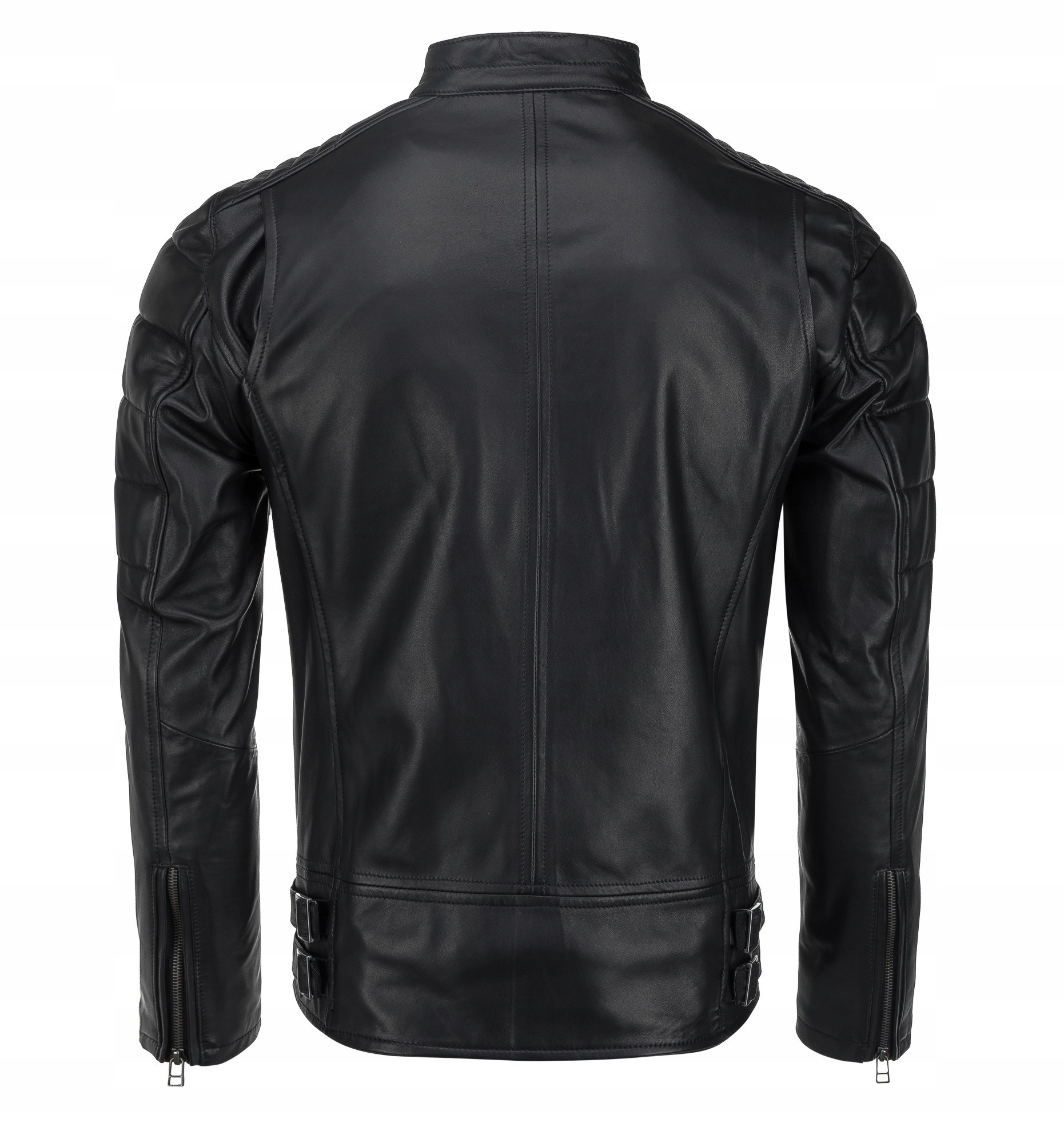 CZARNA MĘSKA SKÓRZANA KURTKA MOTOCYKLOWA L Marka GENERATION LEATHER