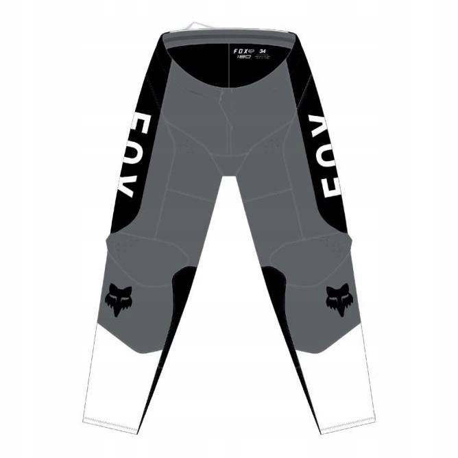 Detské nohavice Fox Junior 180 Nitro Black/grey, čierna šedá Darčeky