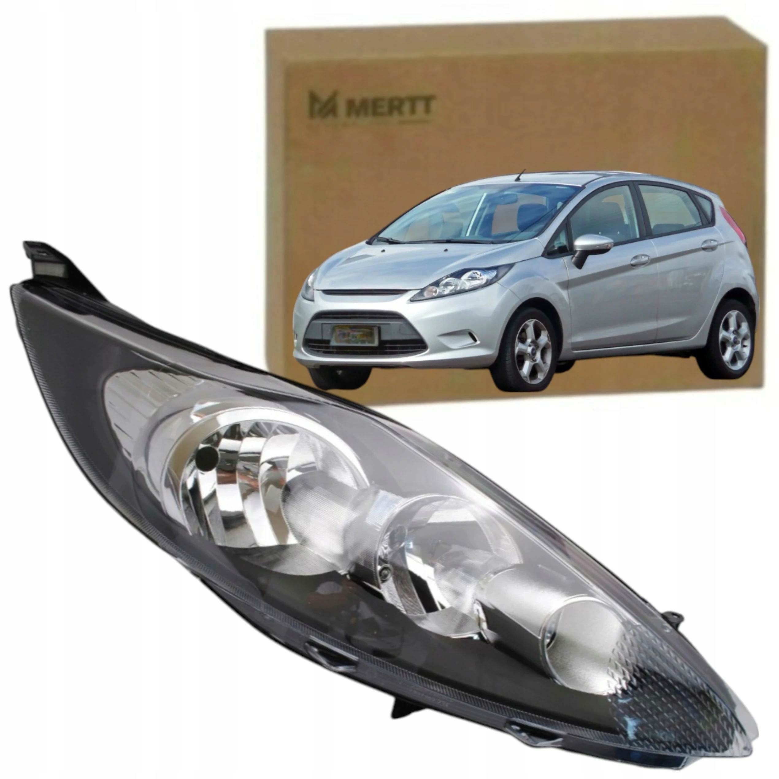Světlomet Světlo Přední Pravá Ford Fiesta MK7 VII 2008-2013