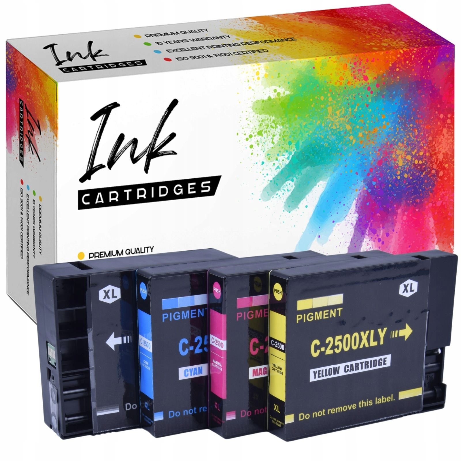 

4x Tusz Do Canon Maxify MB5050 MB5150 PGI2500 XL