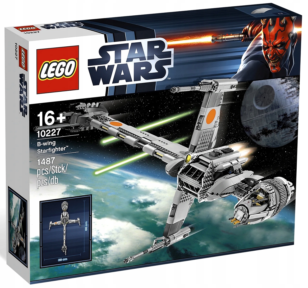 Lego Star Wars 10227 B-Wing Starfighter Nové