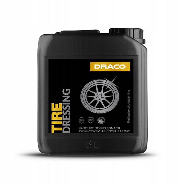 DRACO Dressing CZERNIDŁO do opon plastików 5l
