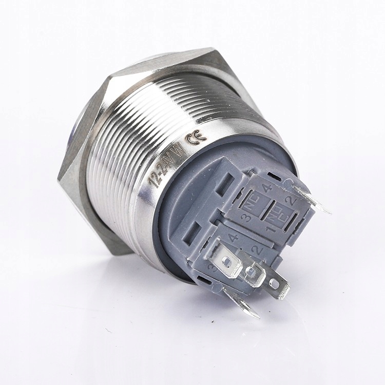 PRZYCISK MONOSTABILNY WANDALOODPORNY 250V 5A 30x35MM ZIELONY EAN (GTIN) 5904063114092