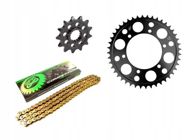 SFR428-128 CBR125 - Комплект привода HONDA CBR 125 11-17R.