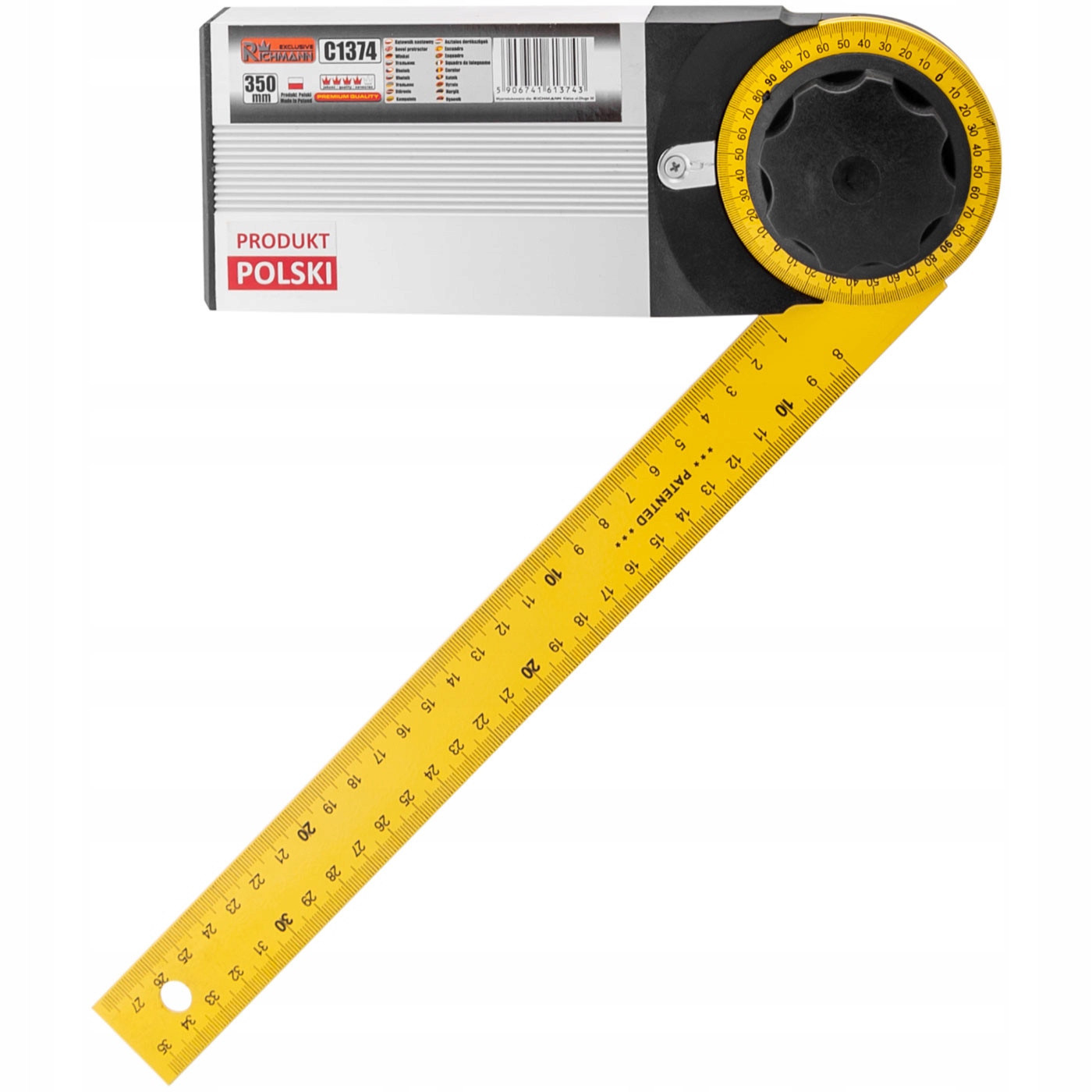 

Richmann Kątomierz Nastawny 350MM Aluminiowy