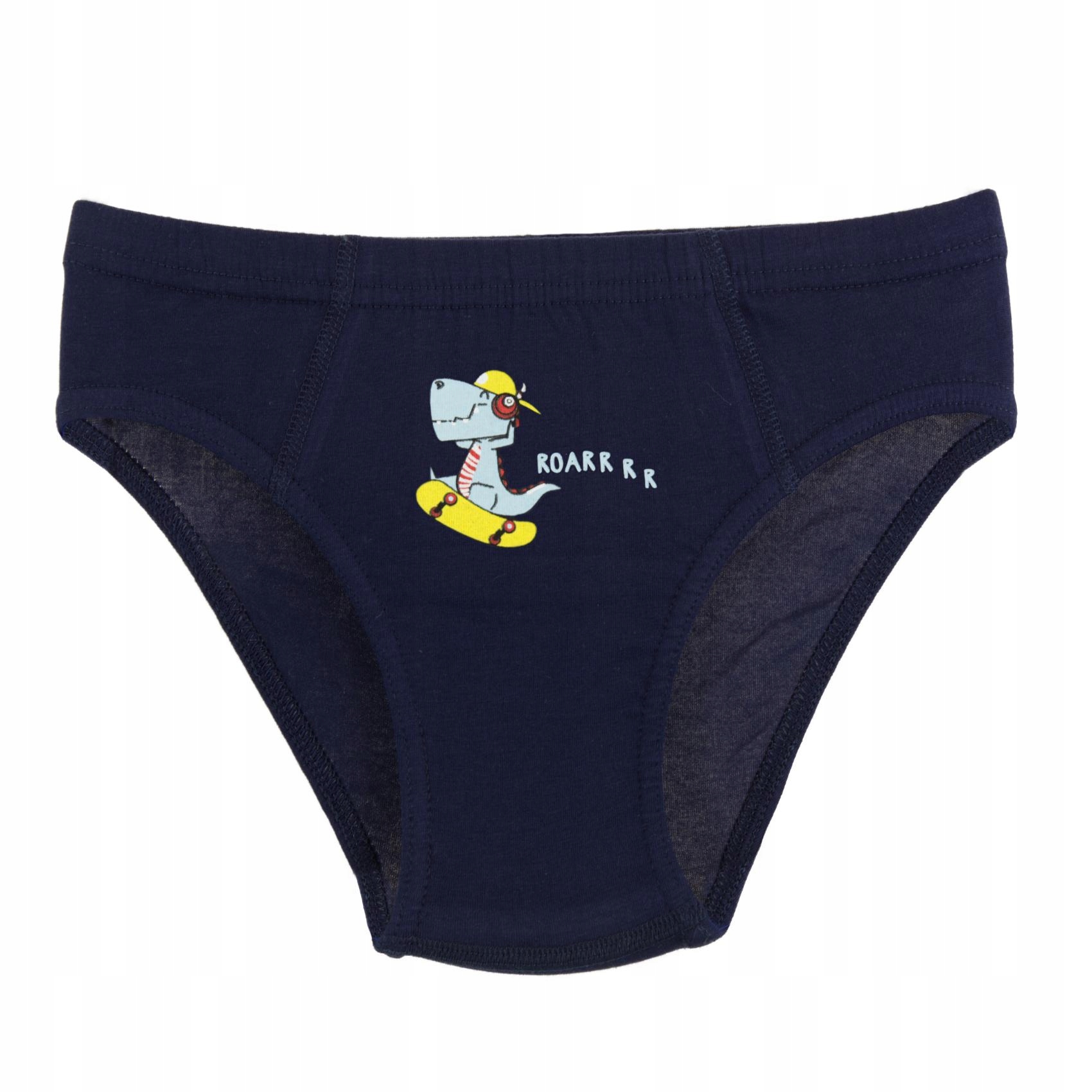 12x Majtki Slipki Dla Chłopca Slipy Dinozaury Dziecięce MORAJ 134-140 Liczba sztuk w ofercie 12 szt.