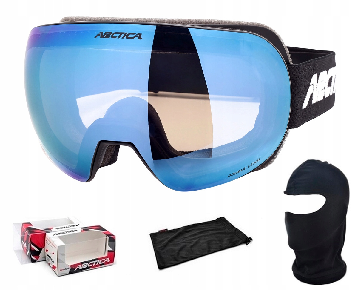 Lyžařské brýle Arctica pro brýle G-104D, s úpravou proti zamlžování, kukla Bonus