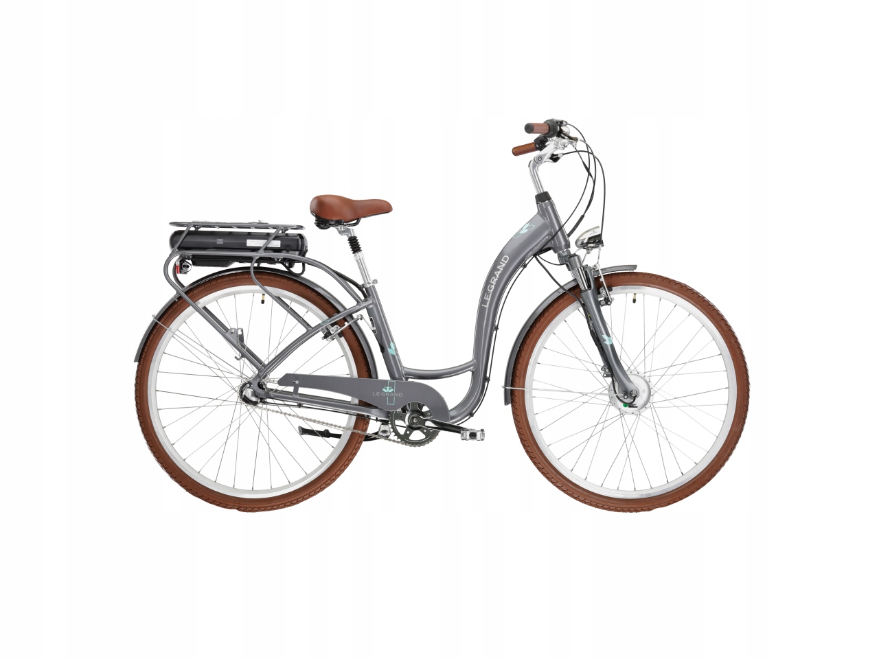 Rower Elektryczny Miesjki Le Grand Elille 1 M 17 Cali Koła 28 450WH