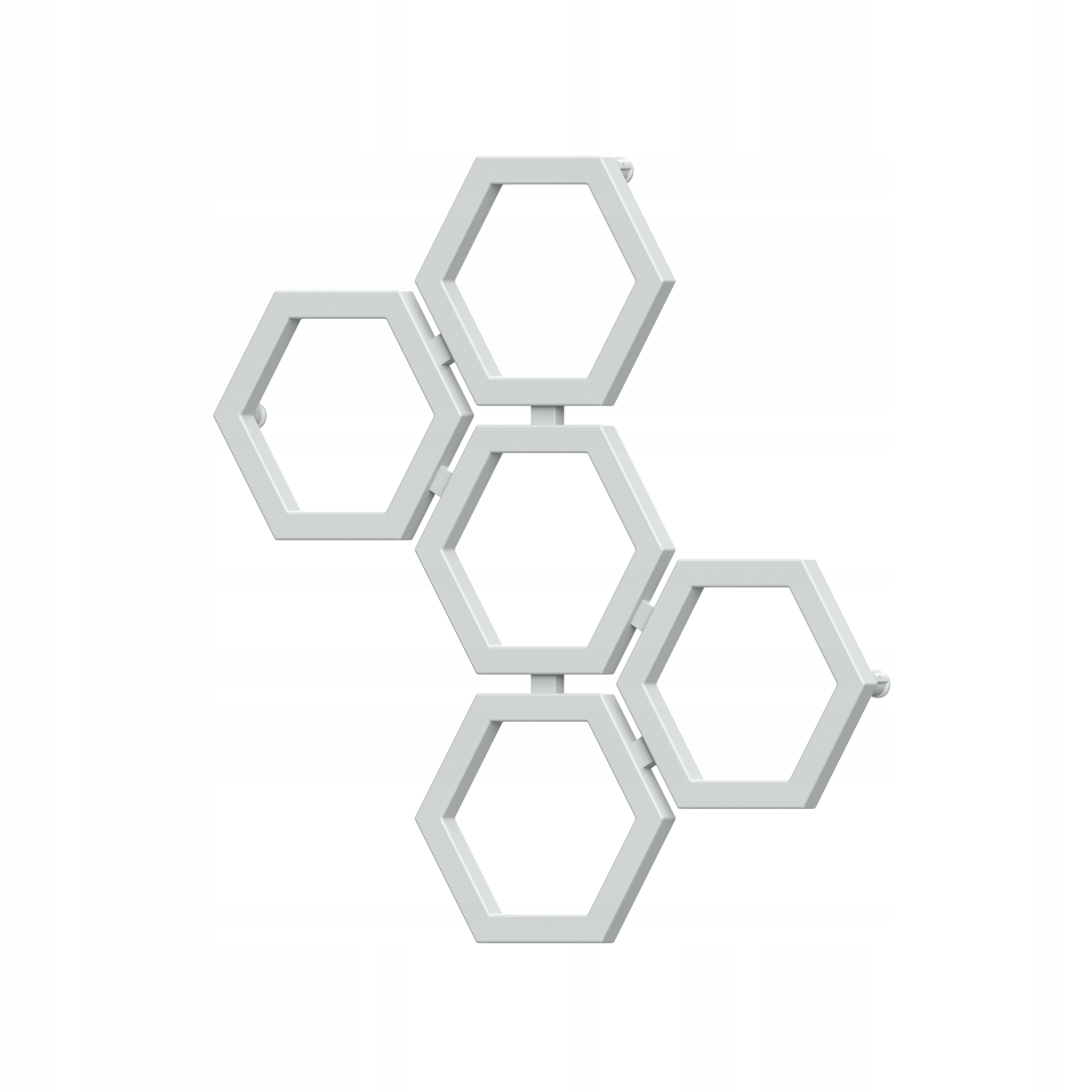 Dekoratívny Voštinový Radiátor H835 L800 Biely