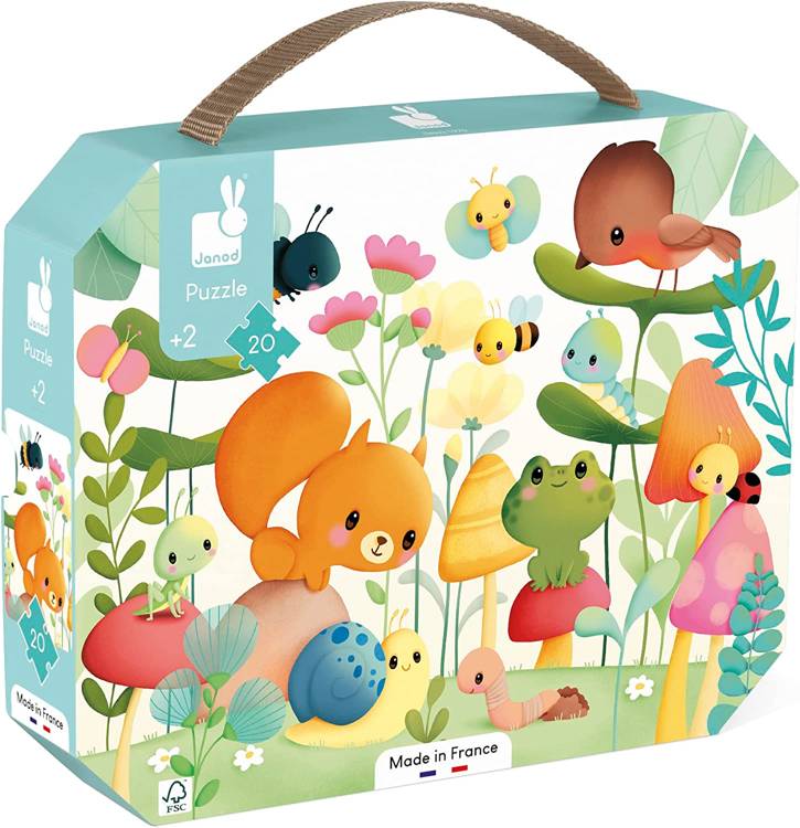 

Janod Puzzle Walizka Przyjaciele Z Ogródka J02575