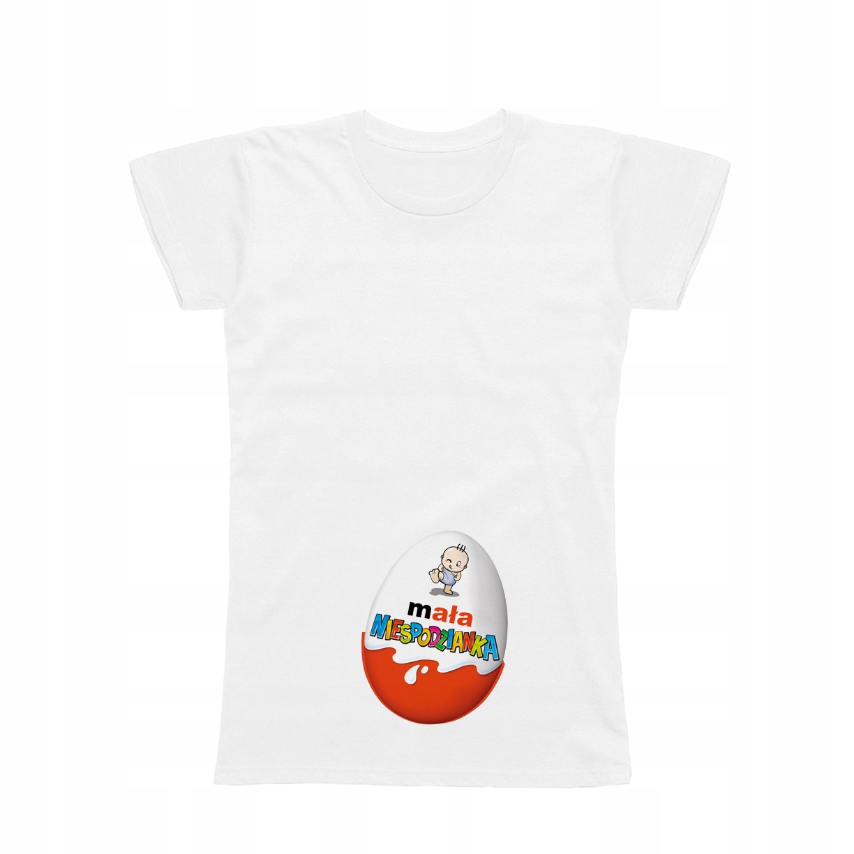 L - KOSZULKA T-SHIRT CIĄŻOWA BABY DZIECKO CIĄŻA