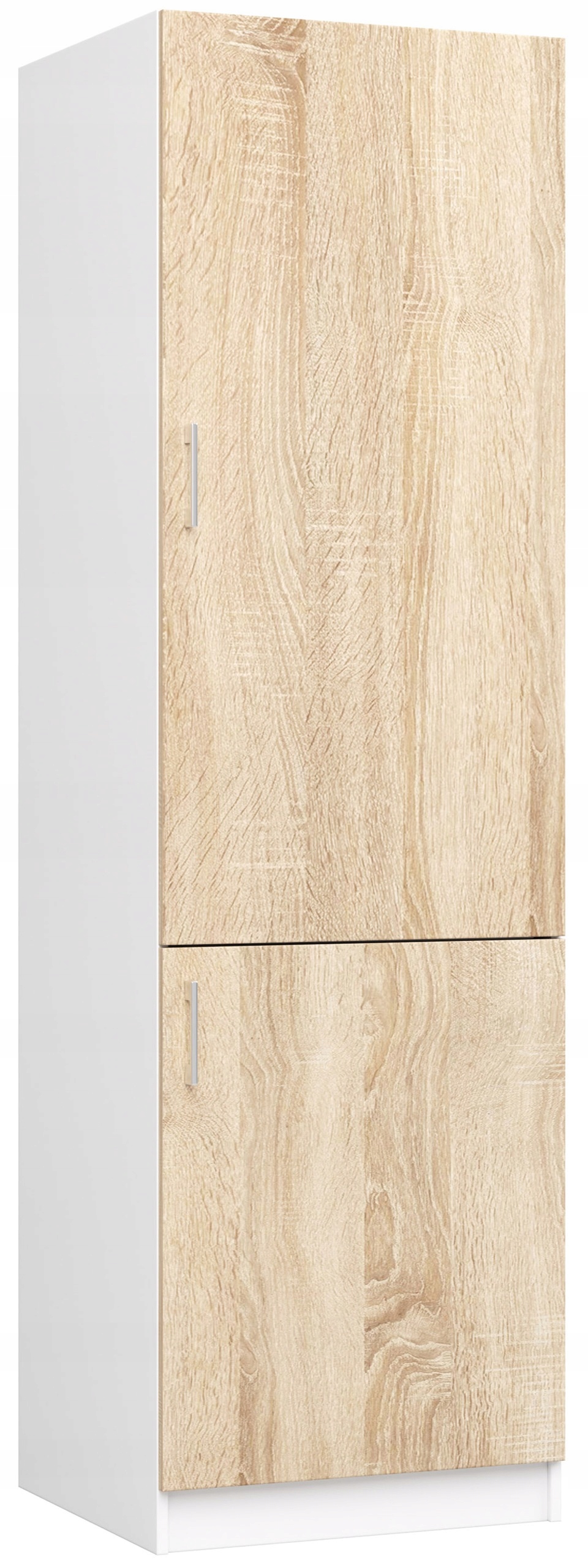 Skriňa Lima S60 biela-sonoma na vstavanú chladničku Akd