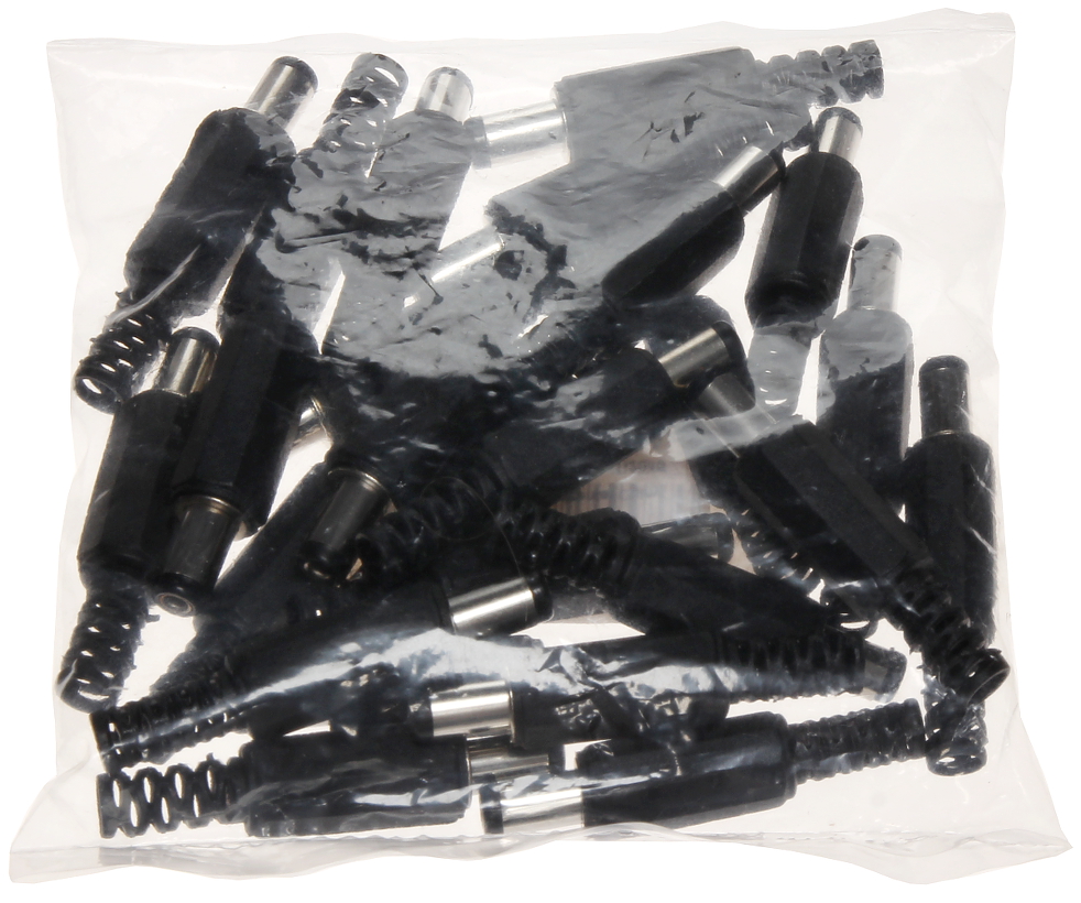 

Wtyk zasilania 2.1/5.5mm WT-55*P25 opak. 25 sztuk