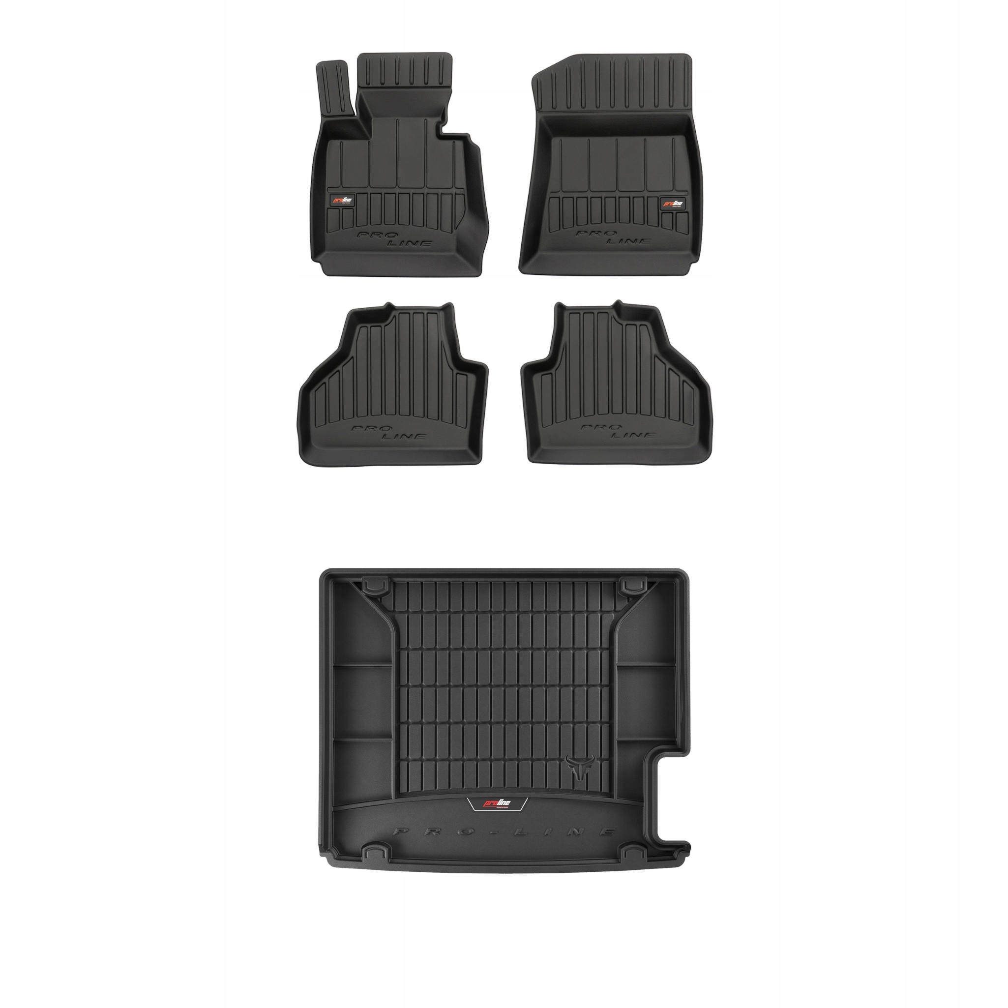 Frogum 3D Sada gumových koberců a rohože s logem pro Bmw X3 F25 10-17