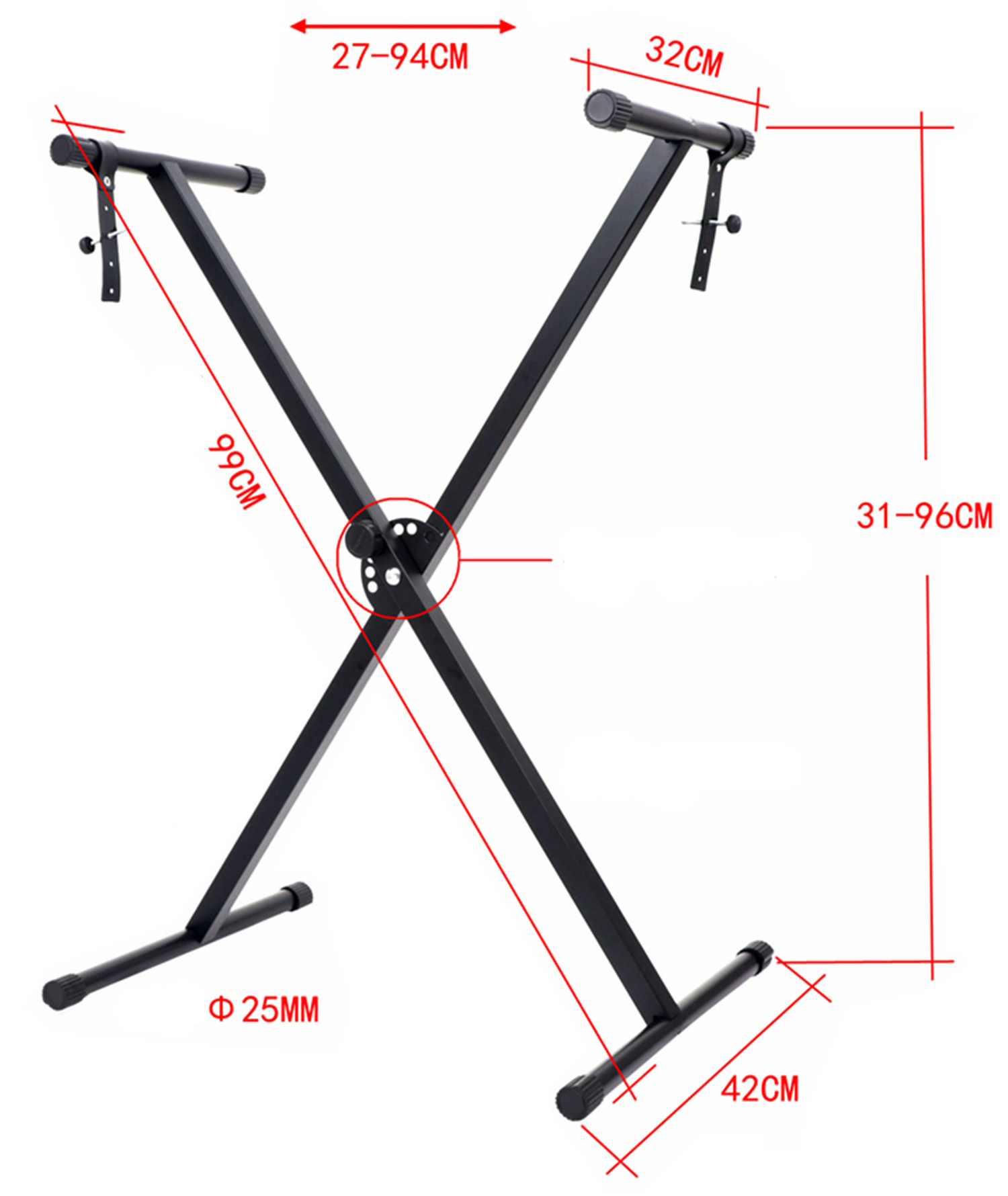 STATYW POD KEYBOARD STOJAK NA ORGANY KLAWISZE PIANINO REGULOWANY STABILNY Kod producenta STOJAK POD KEYBOARD ORGANY REGULOWANY