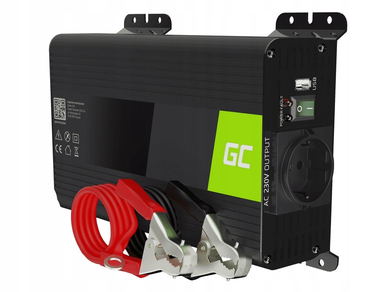 

Przetwornica Green Cell 12V/230V 300W/600W