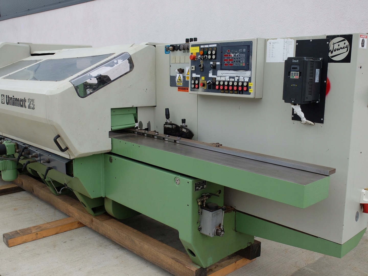 Strugarka czterostronna Weinig U23 10/24 Model U23