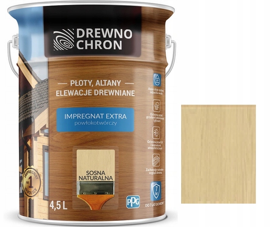 

Drewnochron Impregnat Extra Sosna Naturalna 4,5L