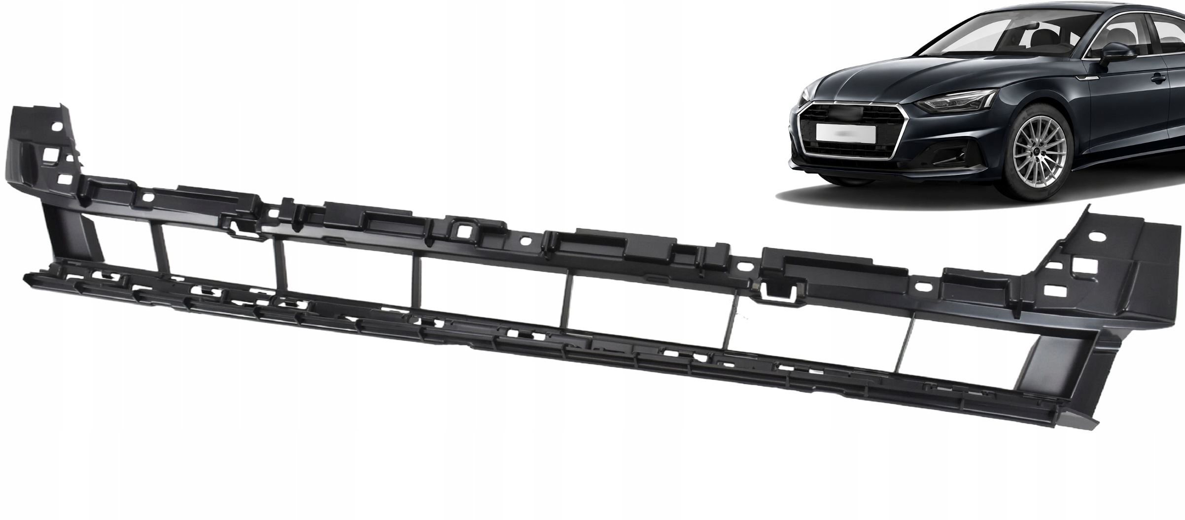 Mřížka Nárazníku, Spodní Přední Krytka, Spodní Část Audi A5 8V6 Lift Basic 19-24